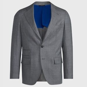 Phineas Cole Solid Wool Jacket, Size 40/Tall